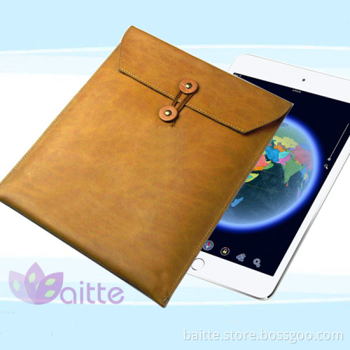 washedable paper fabric bag enviromental material sleeve for iPad pro